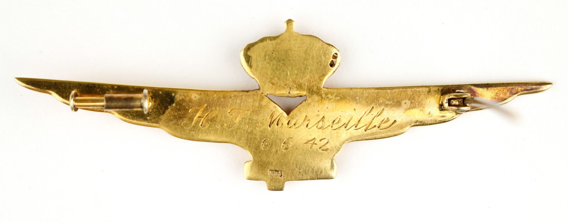 HANS-JOACHIM MARSEILLE PRESENTATION ITALIAN WINGS WITH DIAMONDS - Bild 2 aus 3