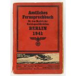 1941 BERLIN TELEPHONE DIRECTORY