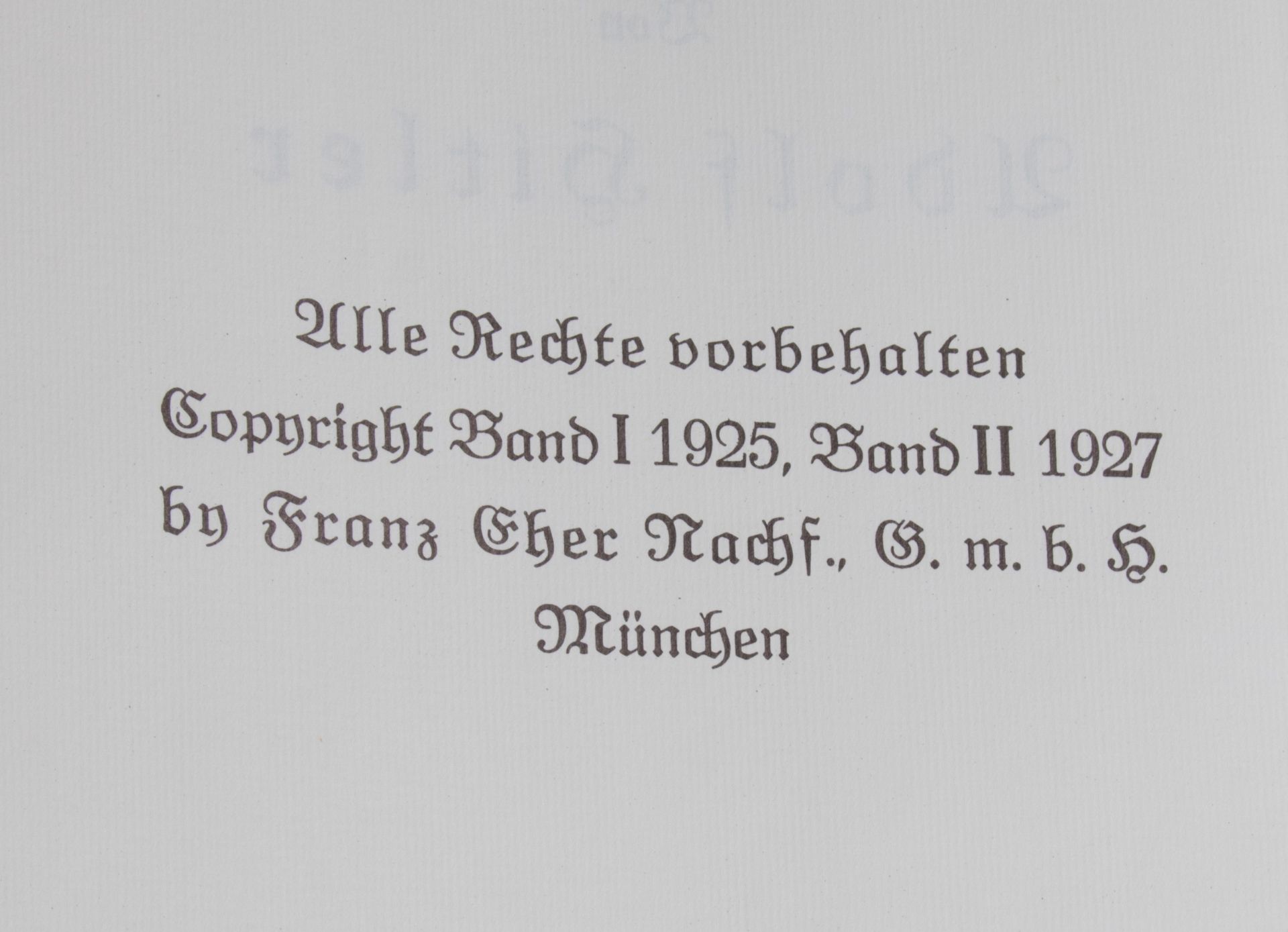 GAULEITER EDITION OF ADOLF HITLER'S 'MEIN KAMPF' - Image 14 of 19