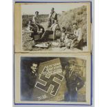 R.A.F. POLISH SQUADRON 303 SIGNED BOOK & ORIGINAL PHOTOGRAPHS