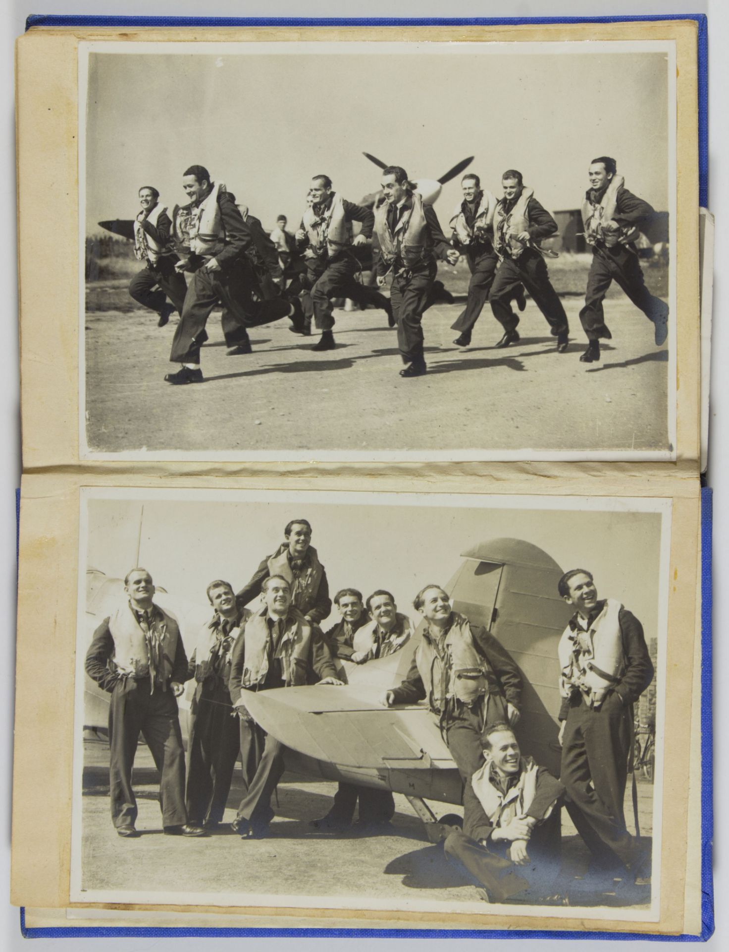 R.A.F. POLISH SQUADRON 303 SIGNED BOOK & ORIGINAL PHOTOGRAPHS - Image 5 of 9