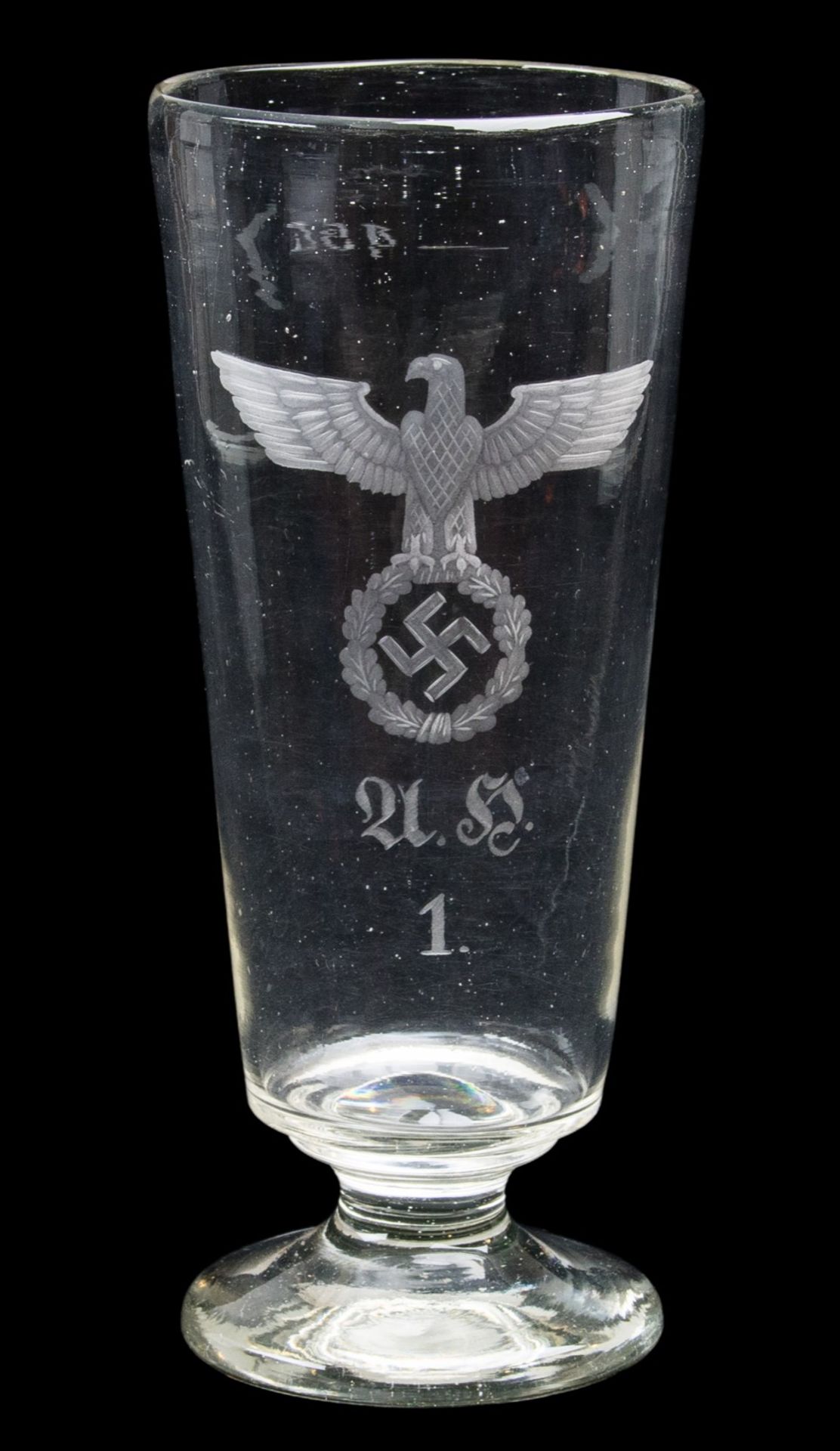 ADOLF HITLER'S NUMBERED BEER GLASS FROM THE BURGERBRAUKELLER