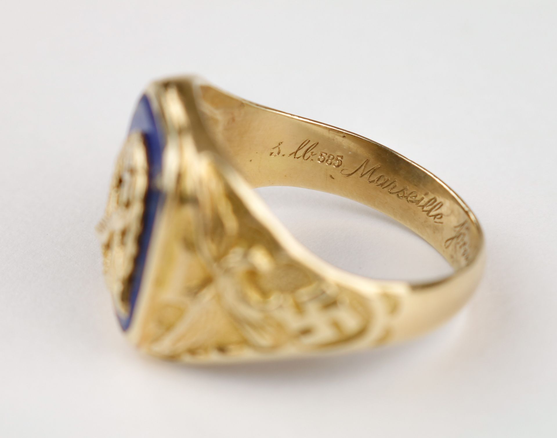 HANS-JOACHIM MARSEILLE PRESENTATION RING FROM HERMANN GORING - Bild 8 aus 19