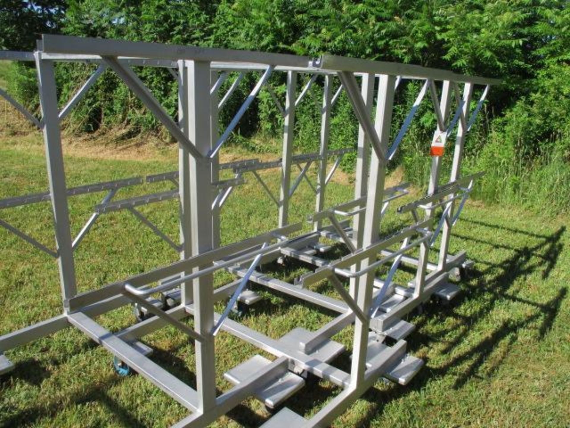 Stainless steel Nesting smoke truck stick racks