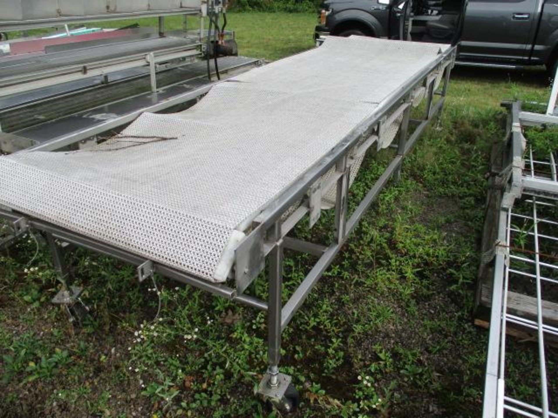 Conveyor, 40 in.Wx13 ft.6 in.L, plastic belting - Image 2 of 8
