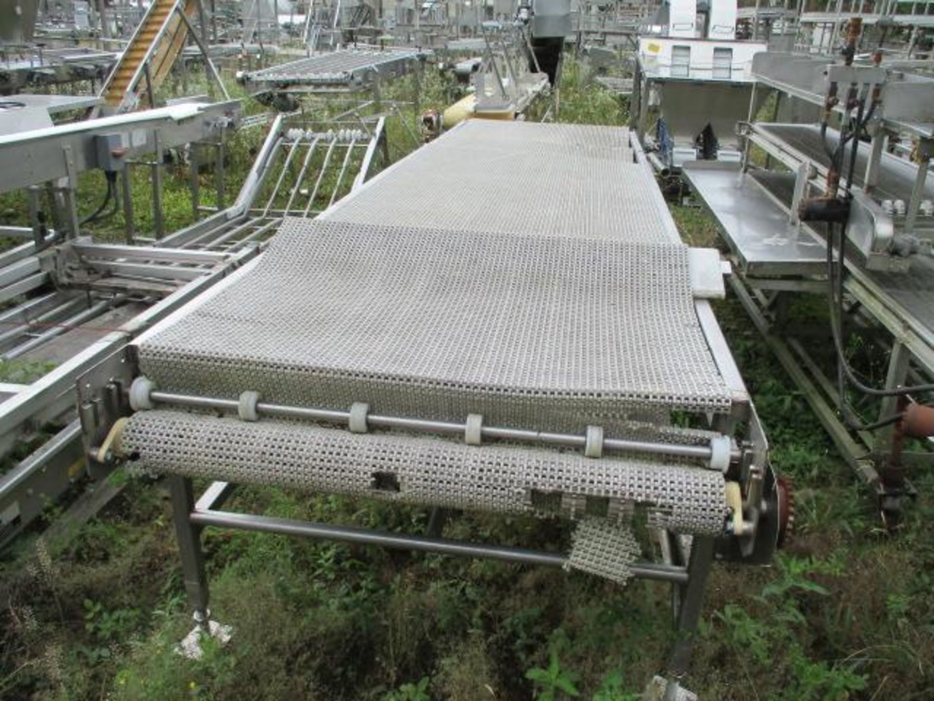 Conveyor, 40 in.Wx13 ft.6 in.L, plastic belting - Image 7 of 8