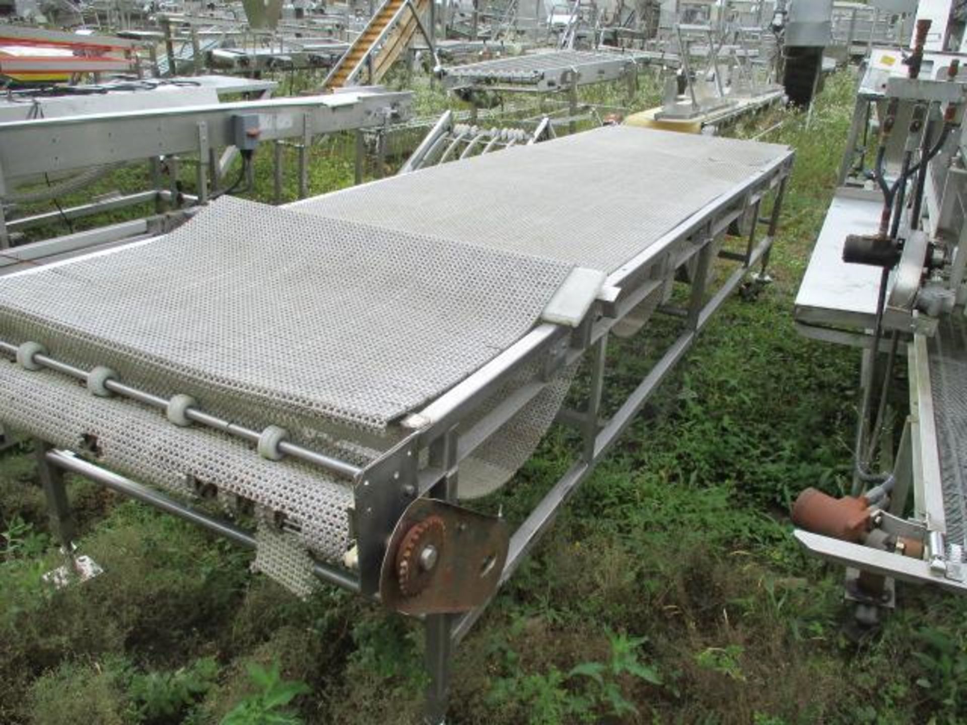 Conveyor, 40 in.Wx13 ft.6 in.L, plastic belting - Image 6 of 8