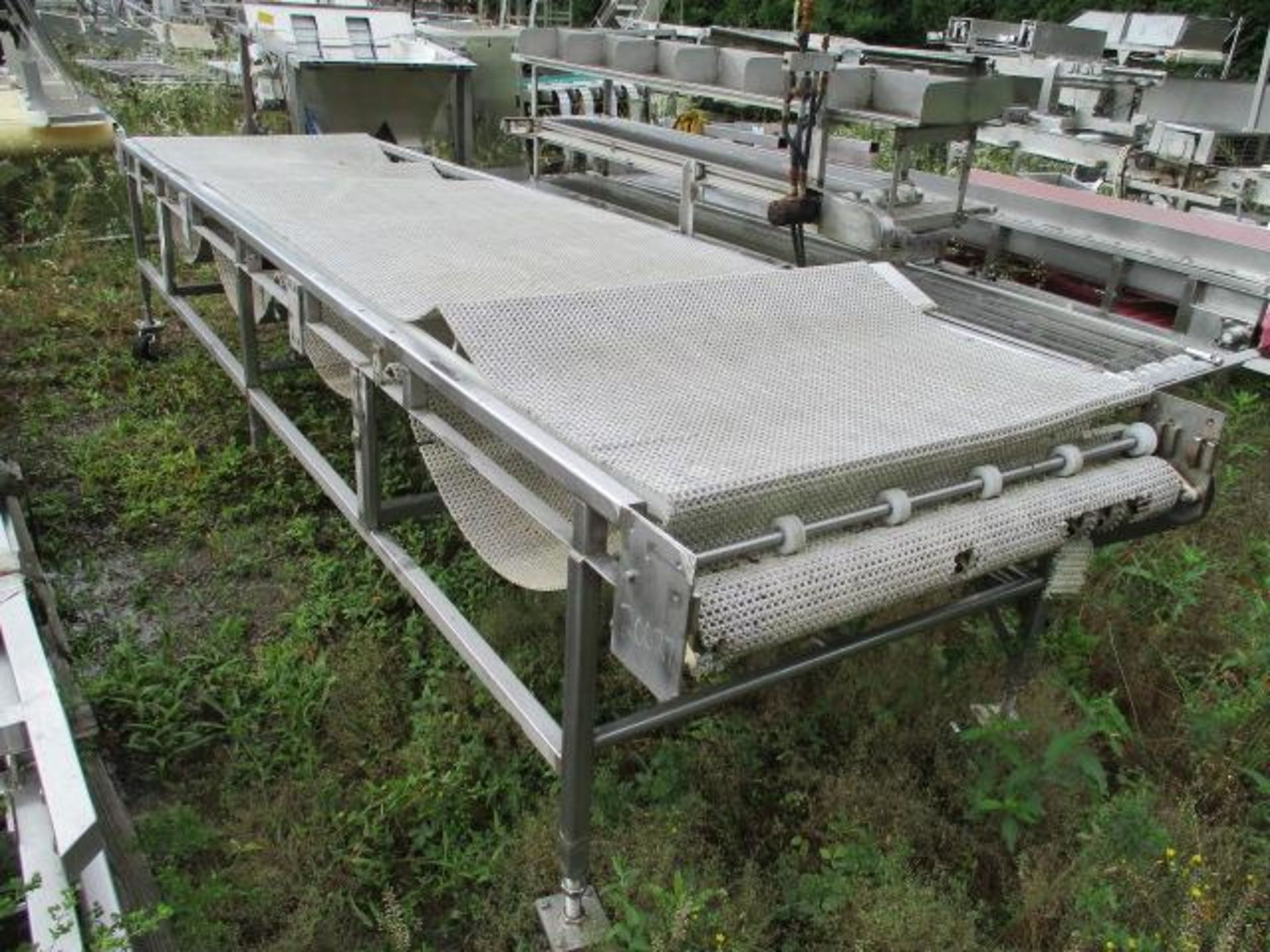Conveyor, 40 in.Wx13 ft.6 in.L, plastic belting - Image 4 of 8