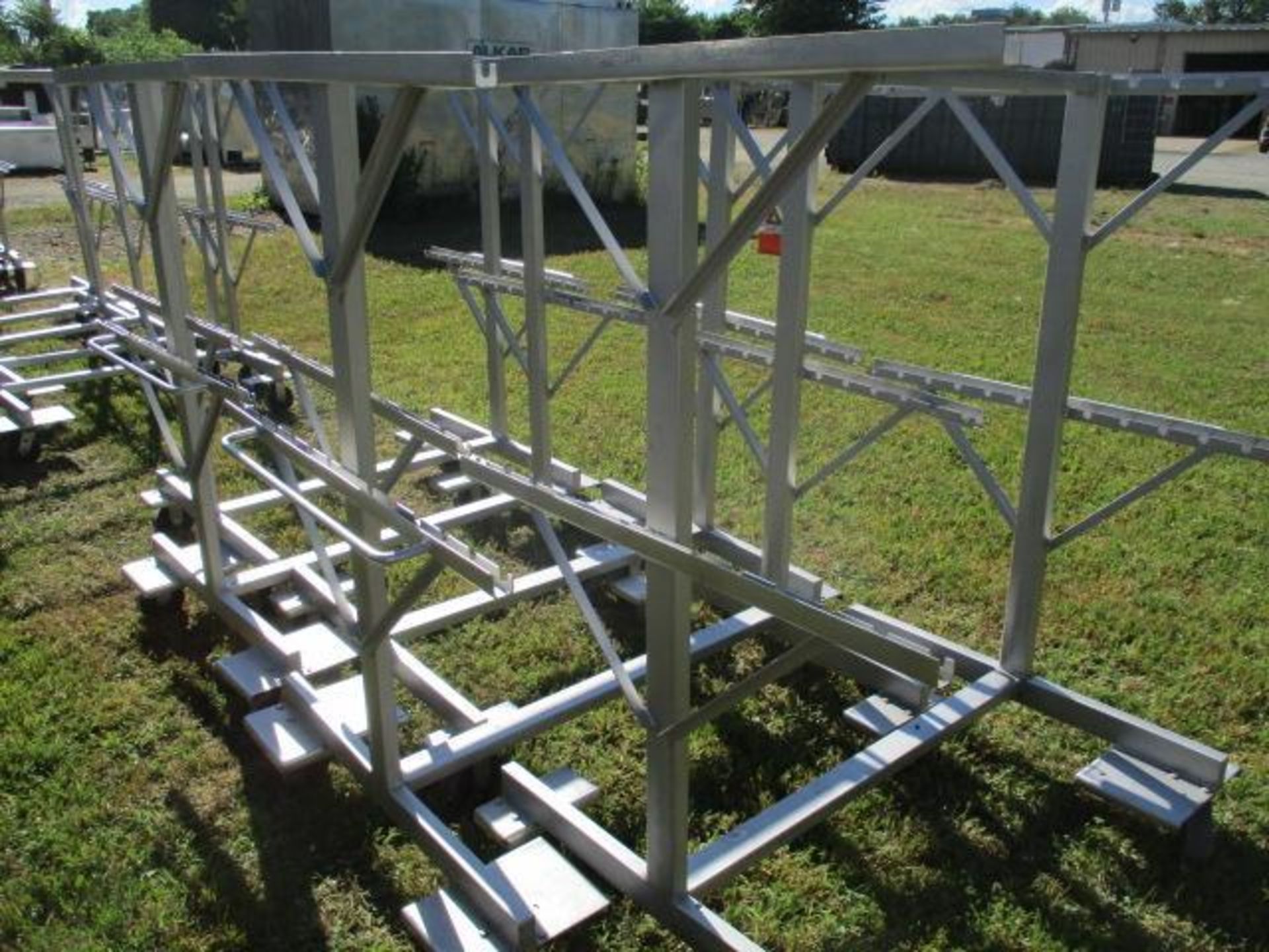 Stainless steel Nesting smoke truck stick racks