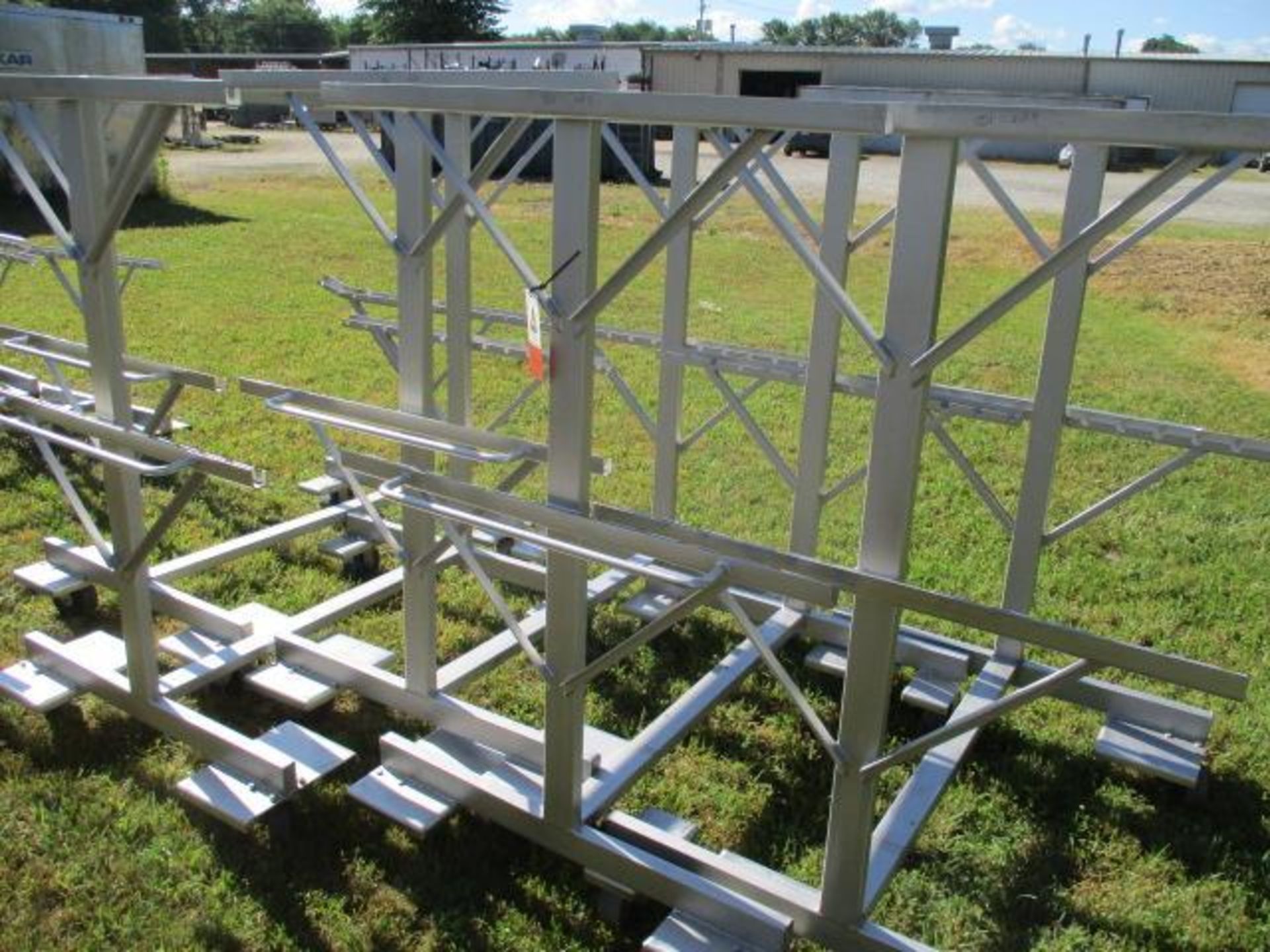 Stainless steel Nesting smoke truck stick racks - Image 4 of 5