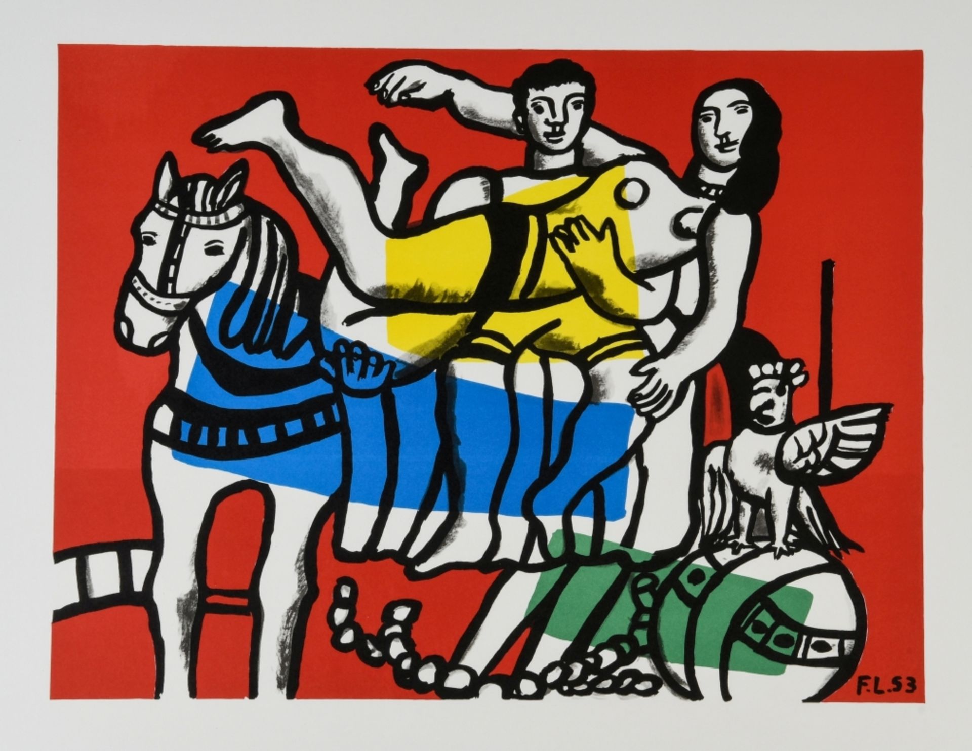 Léger, Fernand, 1881 Argentan (Orne) - 1955 Gif-sur-Yvette