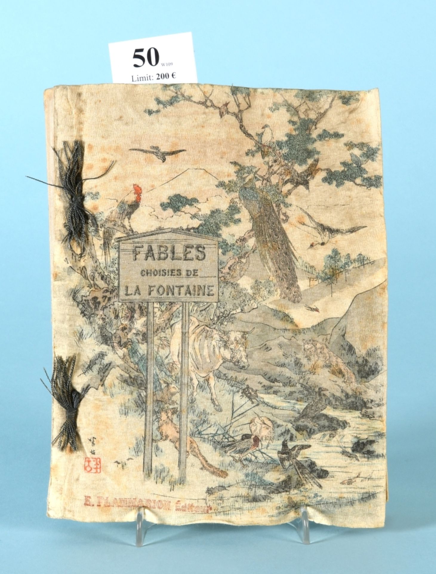 La Fontaine, J. de "Choix de fables, illustrées par un groupe des..."