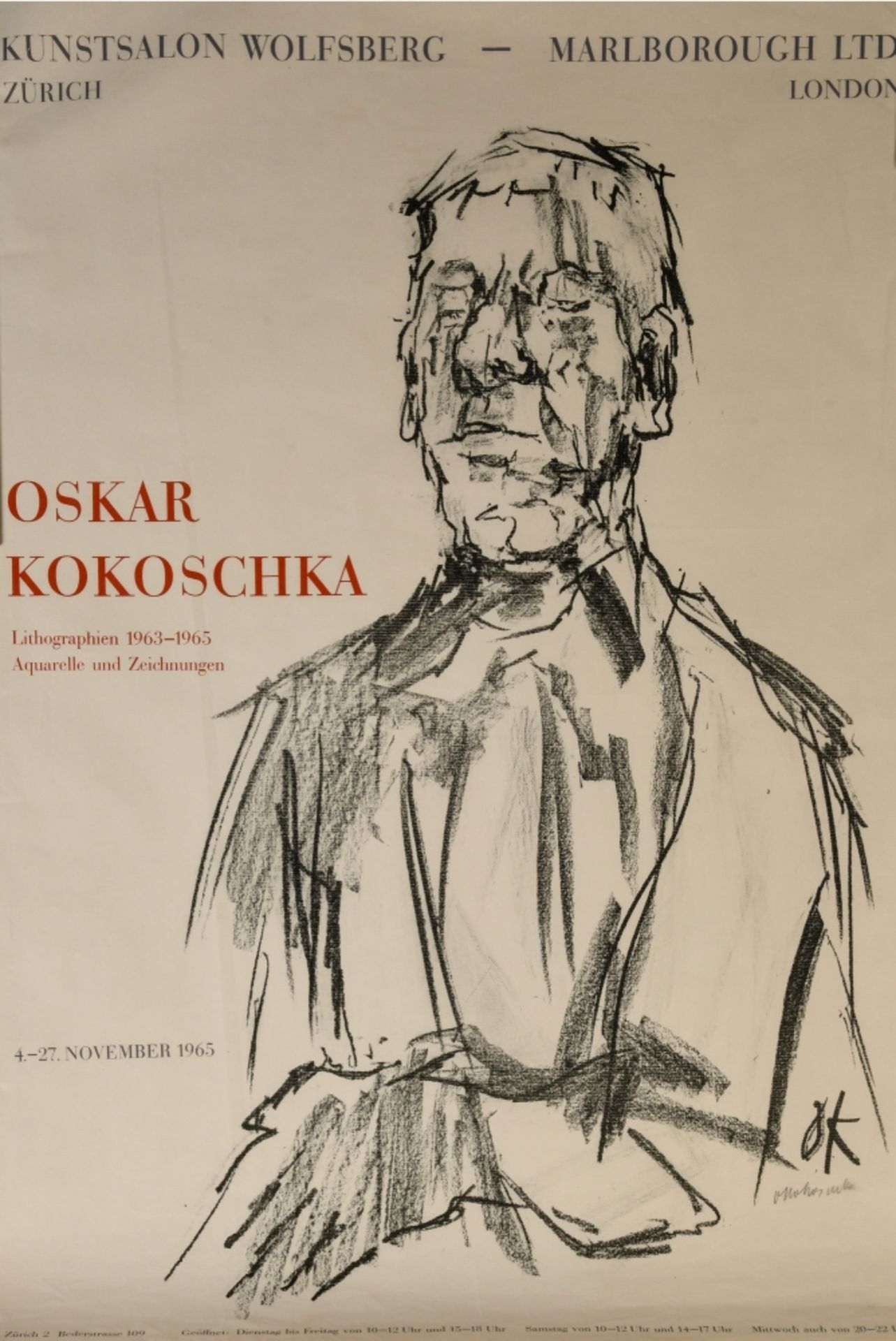 Kokoschka, Oskar, 1886 Pöchlarn - 1980 Villeneuve