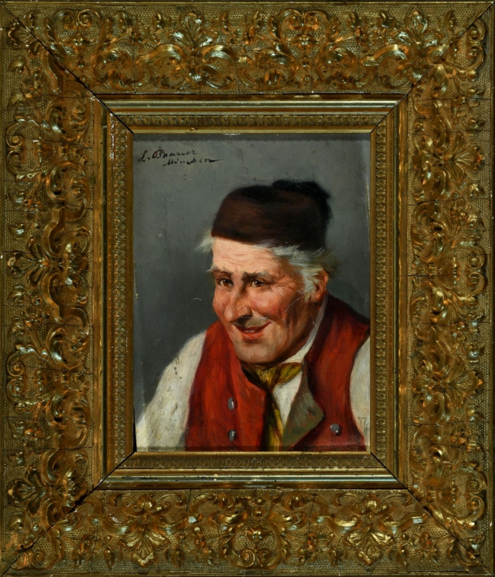 Brauer, L., Portraitmaler, 1. H. 20. Jh., ans. in München