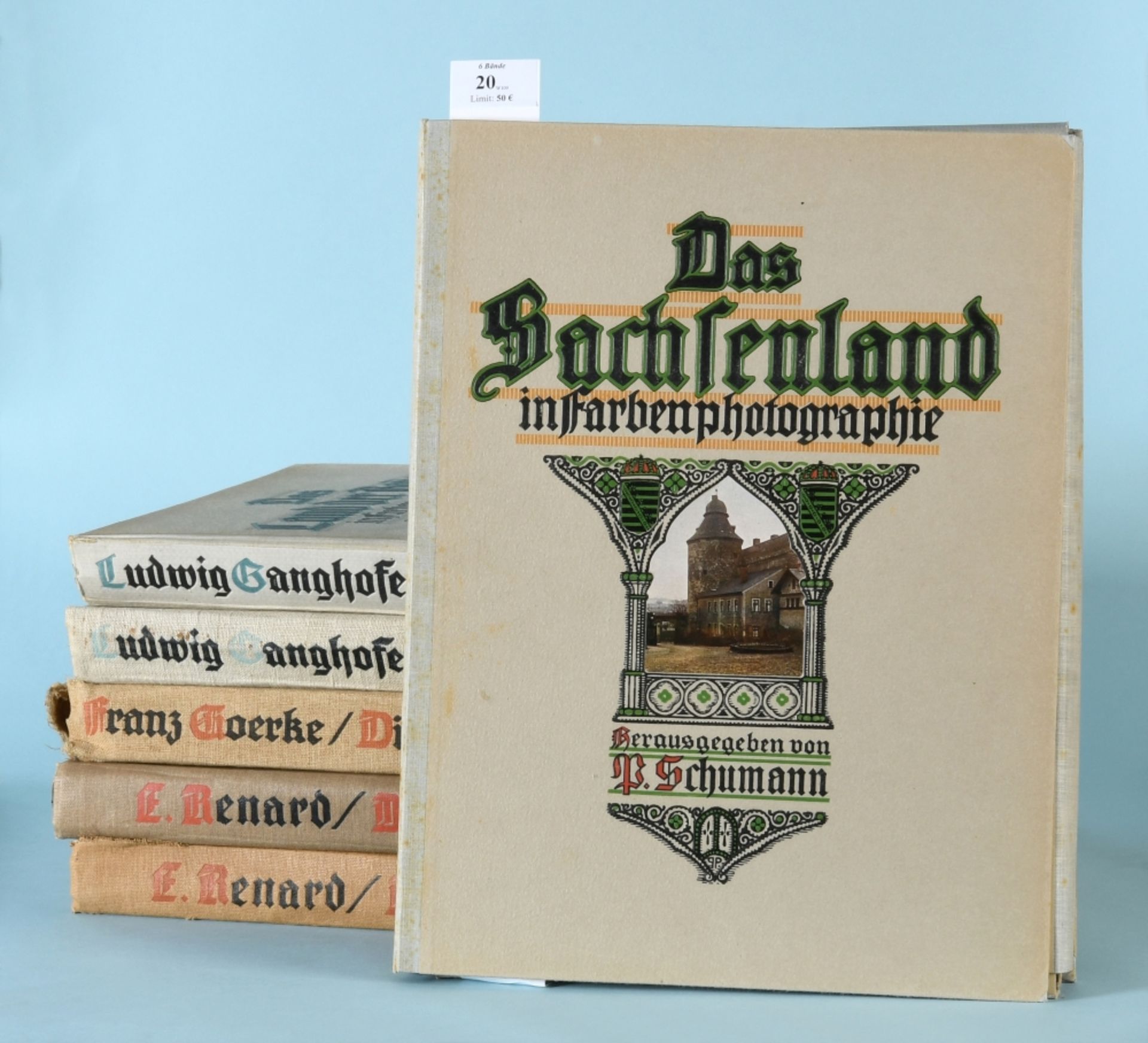 Deutschland in Farbenphotographie, 6 Bände