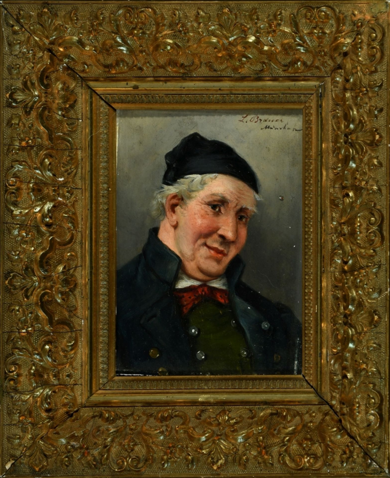 Brauer, L., Portraitmaler, 1. H. 20. Jh., ans. in München