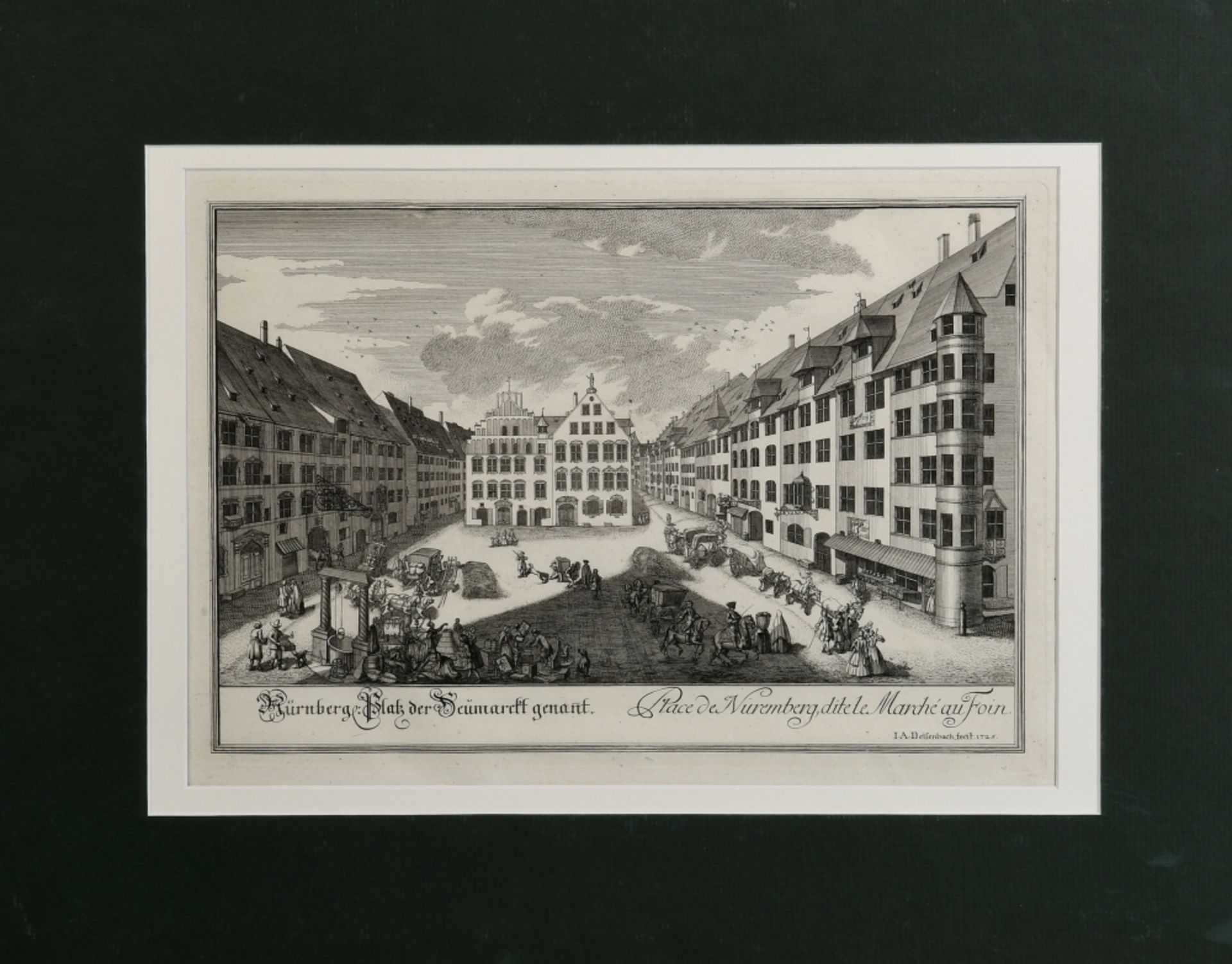 Nürnberg, Heumarkt (Platz der Heumarckt genannt)