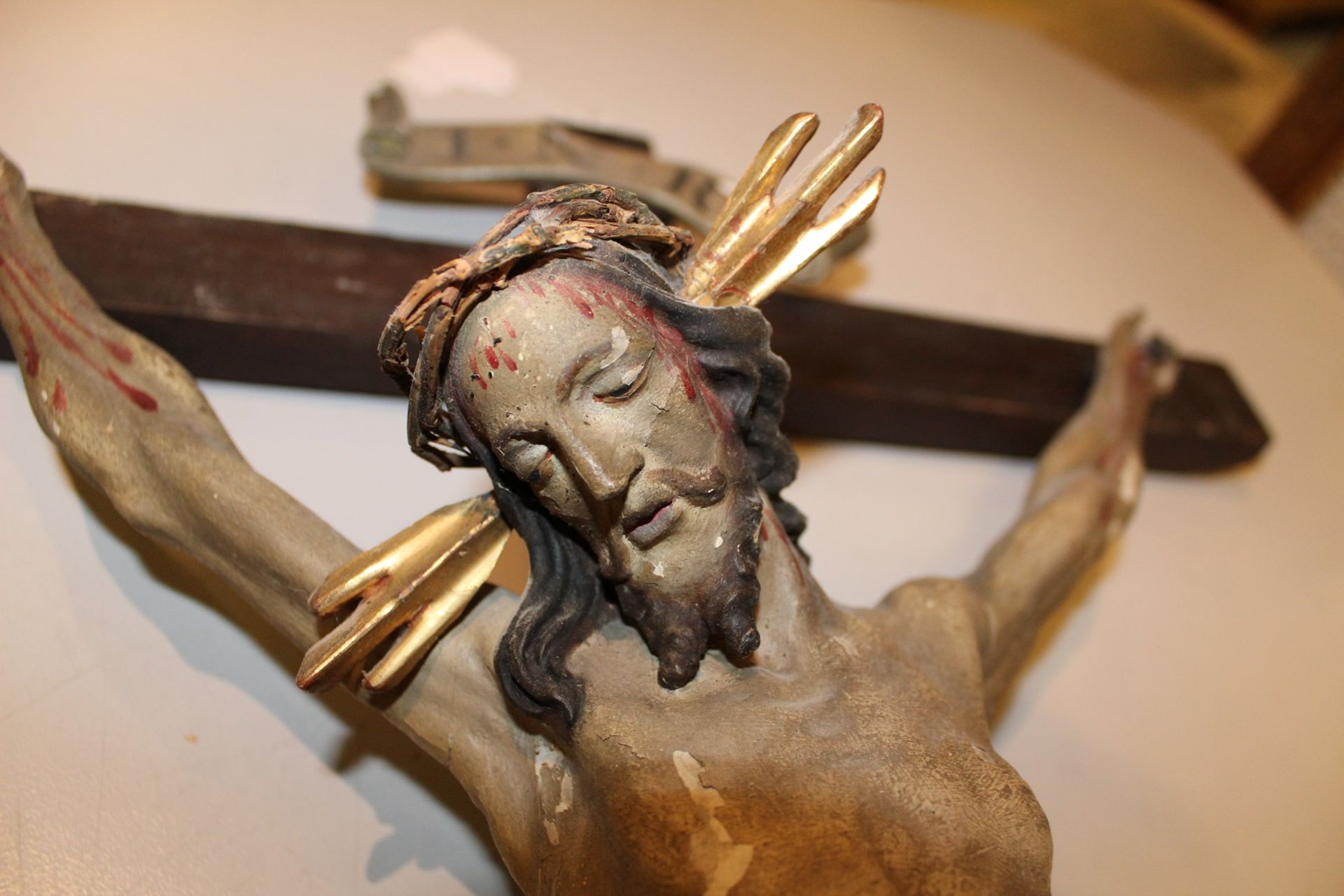 Christus-Korpus mit Kreuz - Bild 4 aus 6