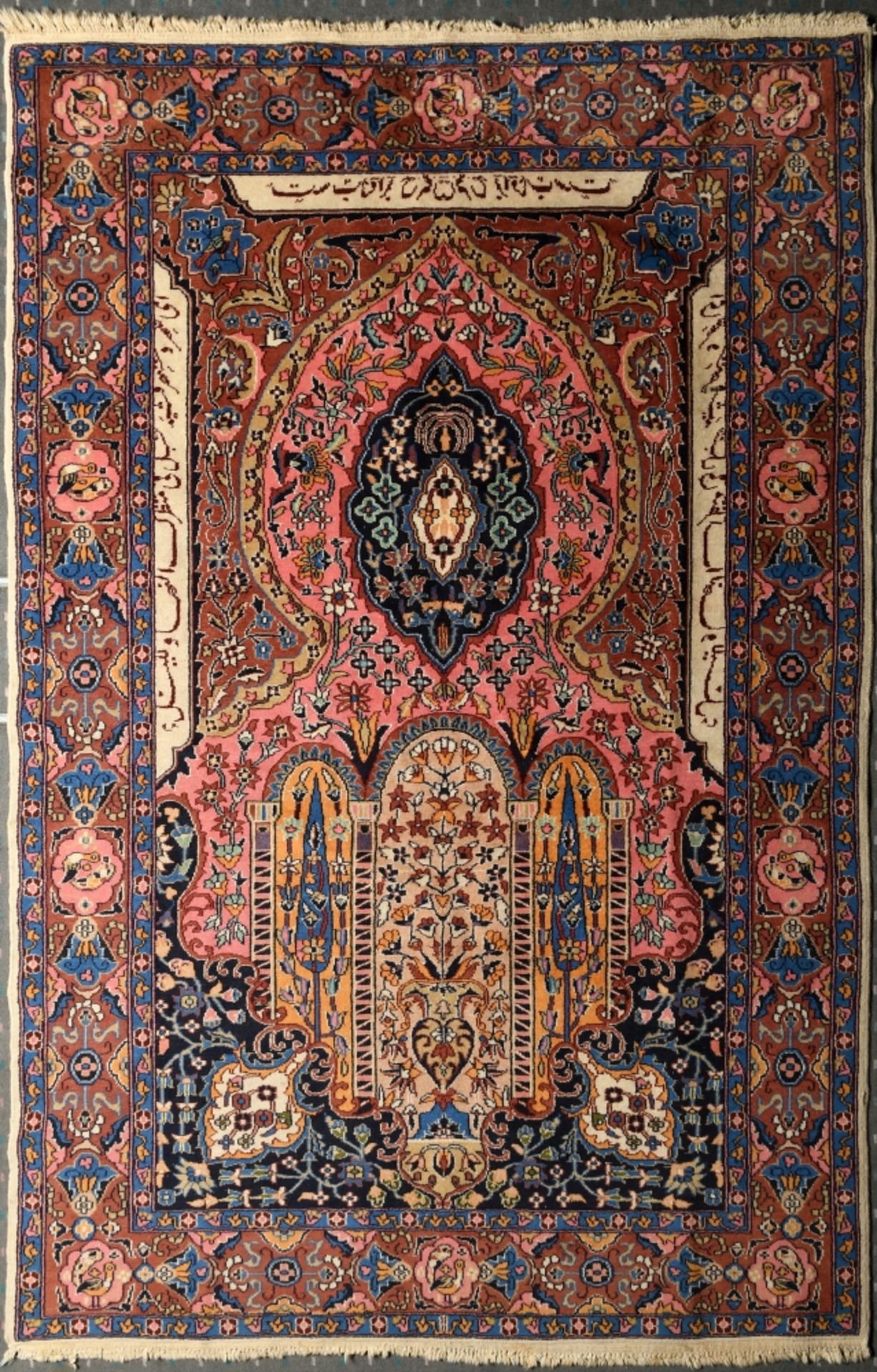 Gebets-Kashmir, Persien, 127 x 188 cm