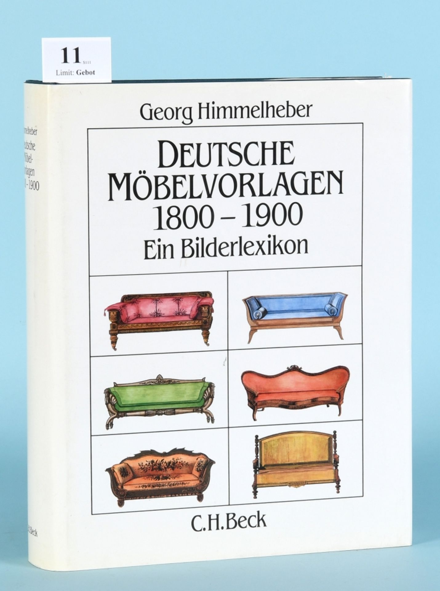 Himmelheber, Georg "Deutsche Möbelvorlagen 1800-1900 - Ein Bilderlexikon"