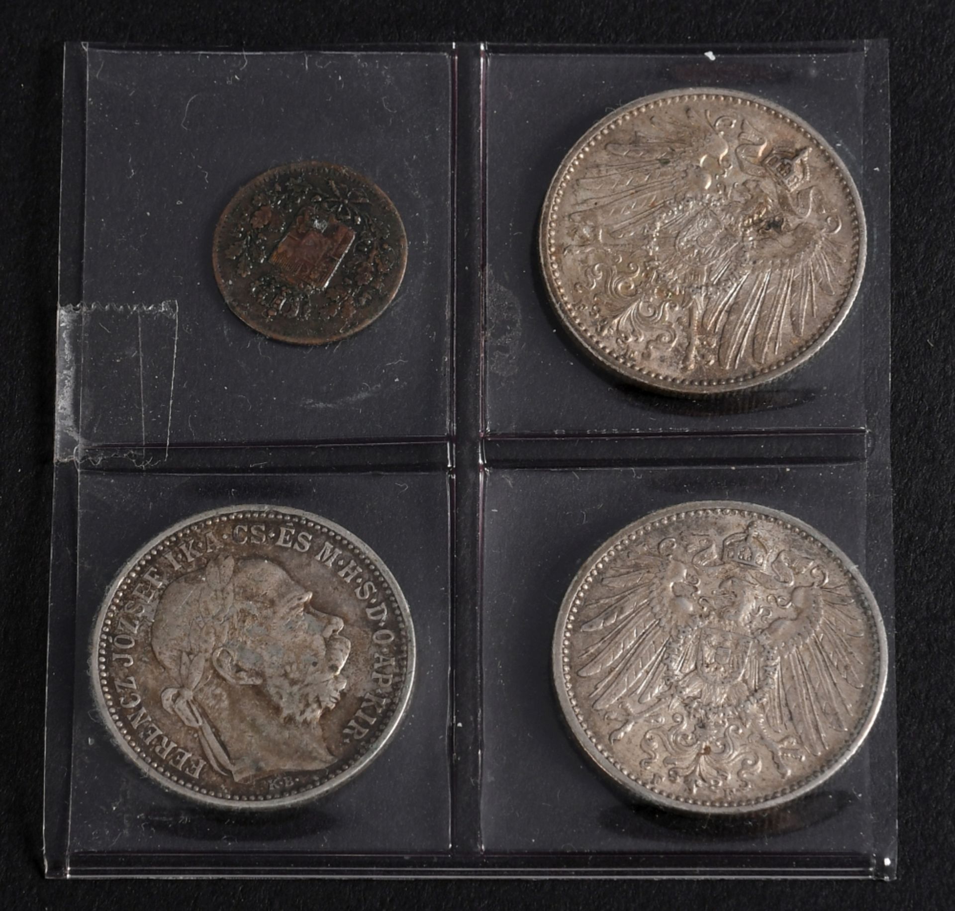 Münzen, 4 Stück - Bild 2 aus 2