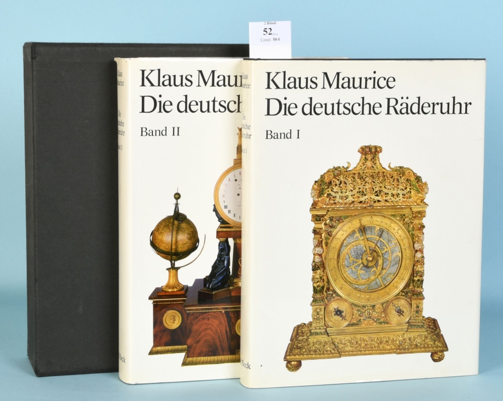 Maurice, Klaus "Die deutsche Räderuhr", 2 Bände