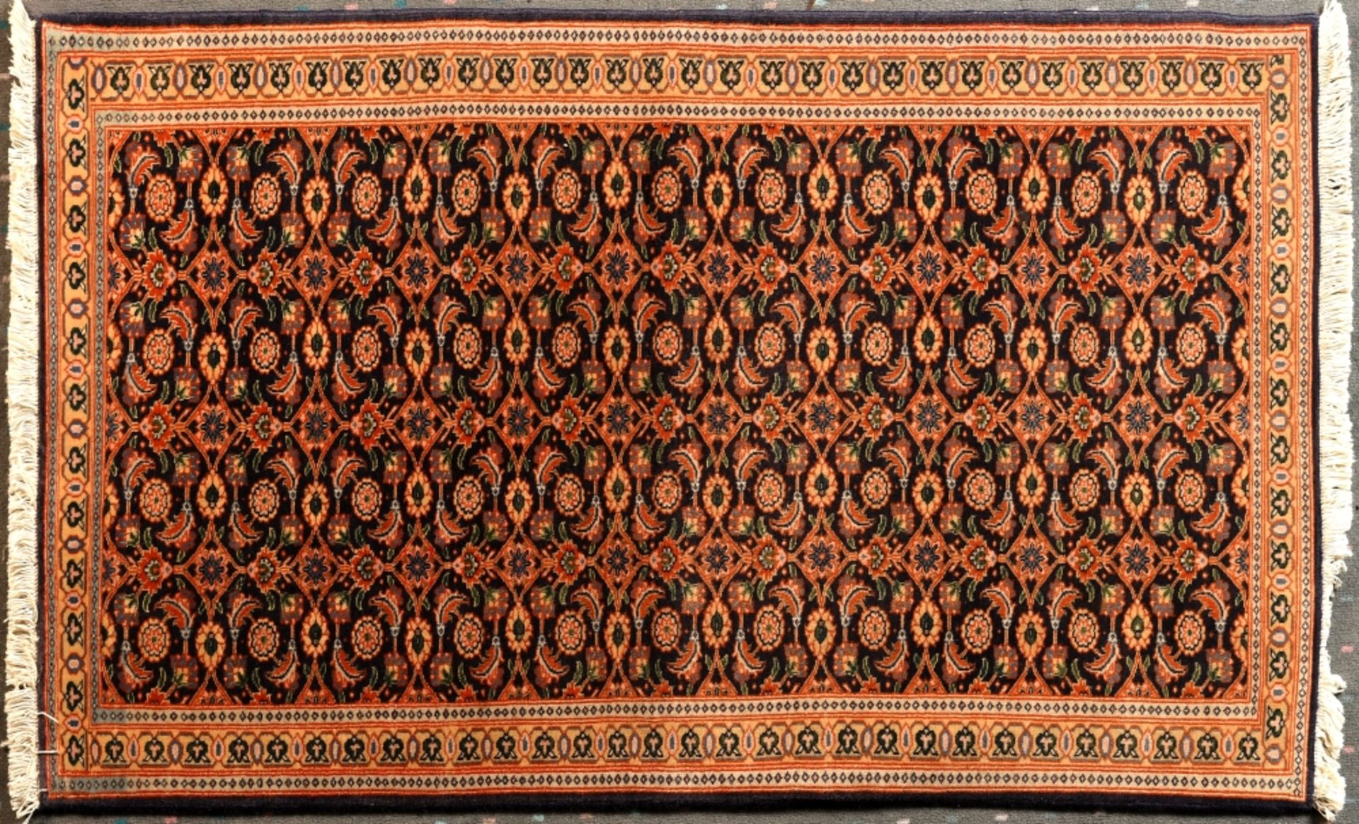 Kork-Mahi-Täbrisgalerie, Persien, 66 x 148 cm