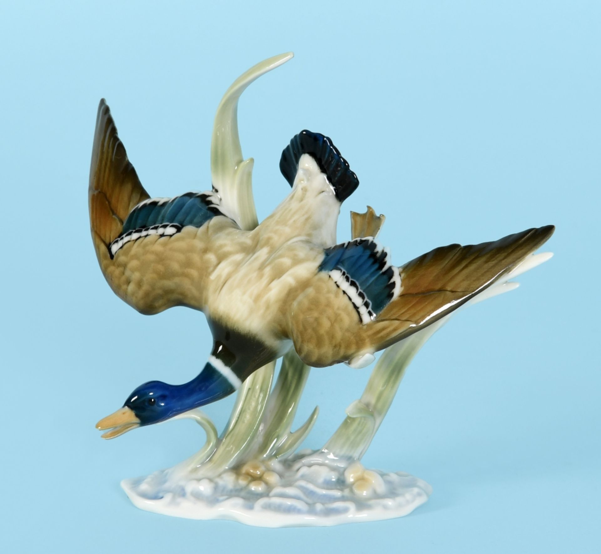 Figur - Fliegende Ente "Hutschenreuther"