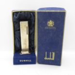 Boxed Dunhill table lighter in excellent condition