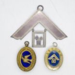 Selection of HM Masonic jewels and medals 153g