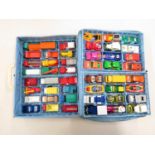 Boxed case of Matchbox series cars 48x in total most in near mint unplayed with condition