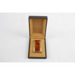 Vintage S.T DUPONT Gold Plated Cigarette LIGHTER Boxed -V9CE49