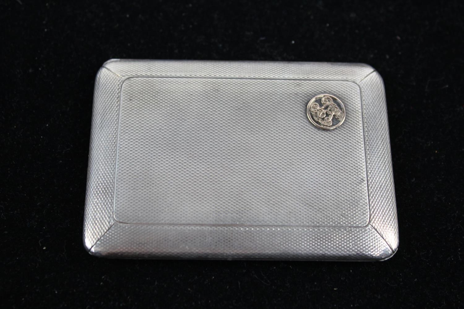 Antique Hallmarked 1909 London STERLING SLVER Cigarette Case By Asprey & Co. 87g