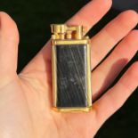 Vintage DUNHILL Unique Gold Plated Lift Arm Cigarette LIGHTER (60g)