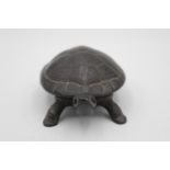 Antique 19th Century Cast Iron Turtle / Tortoise Wind-Up Bell (644g)