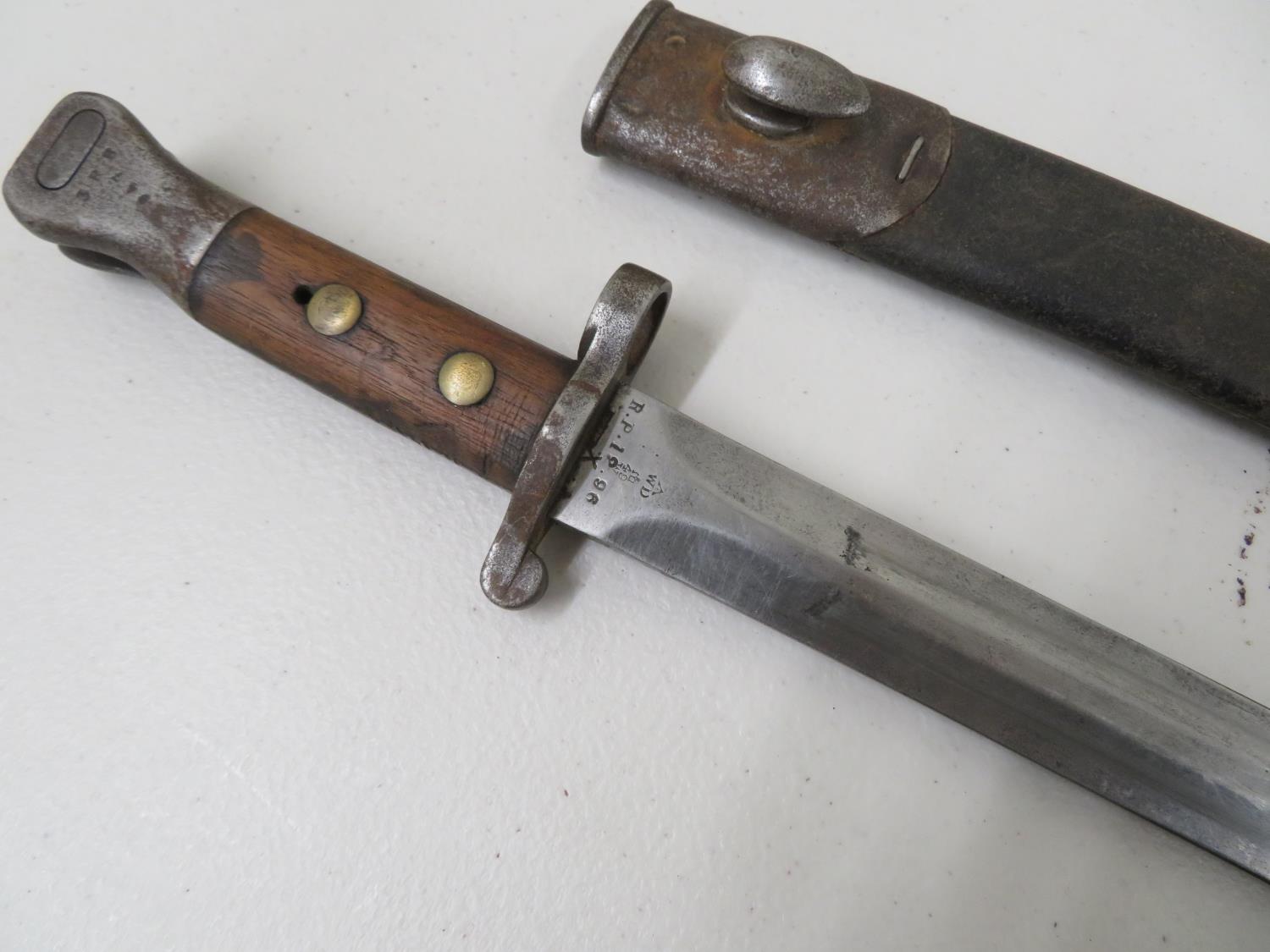 Wilkinson London bayonet and scabbard - Image 2 of 4