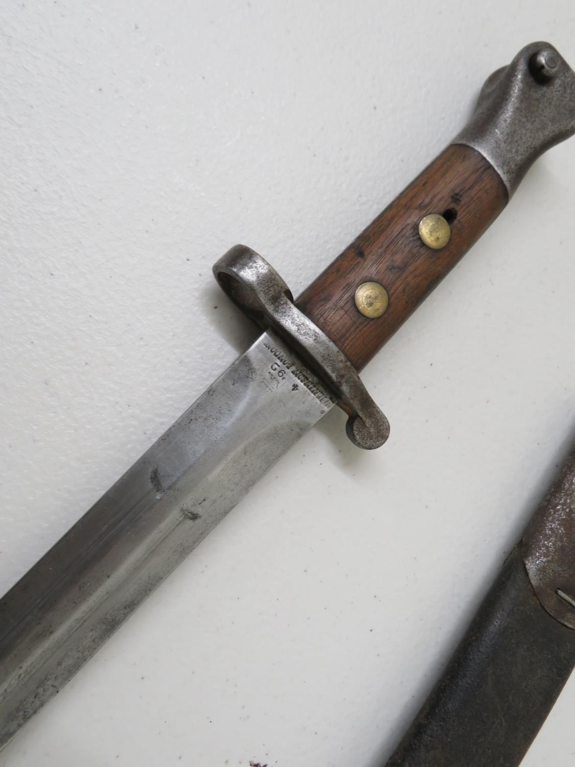 Wilkinson London bayonet and scabbard - Image 4 of 4