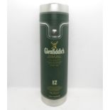 Metal boxed Glenfiddich 12yr old Whisky