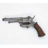 8" pinfire pistol full working condition