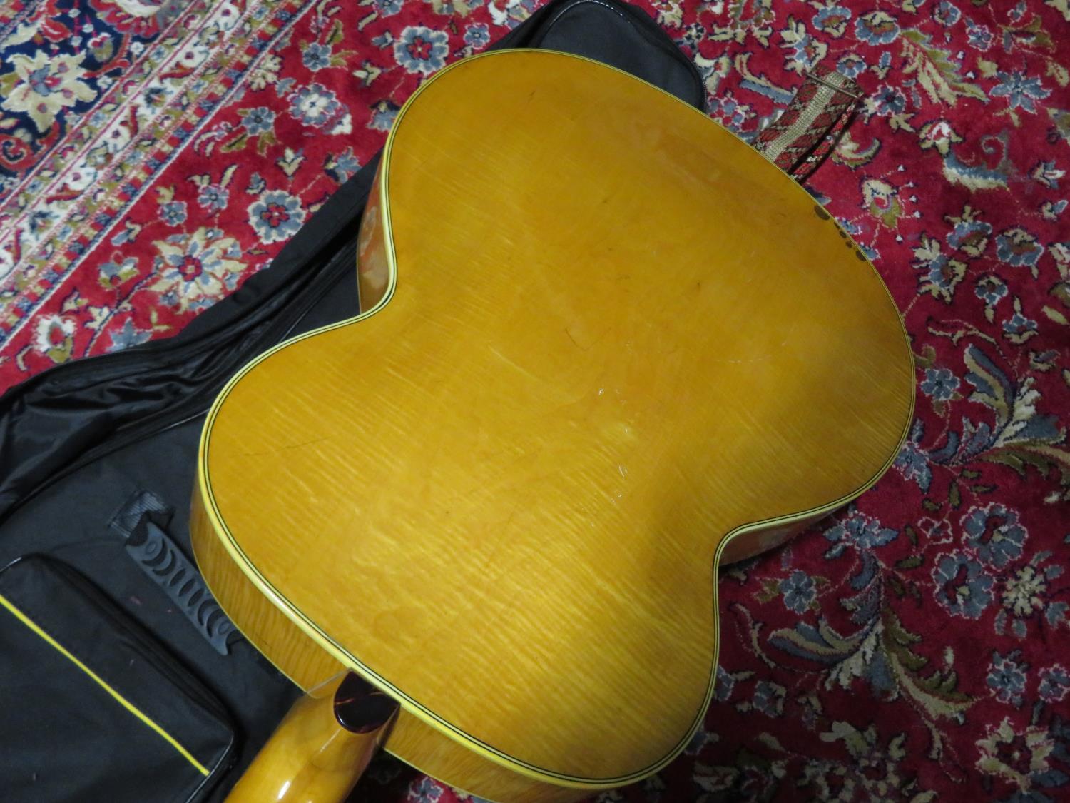 Hofner Senator No. 4331 acoustic guitar with soft case - Bild 3 aus 4