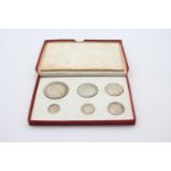 George V 1927 Coin Set In Original Fitted Box Inc Wreath Crown Coin