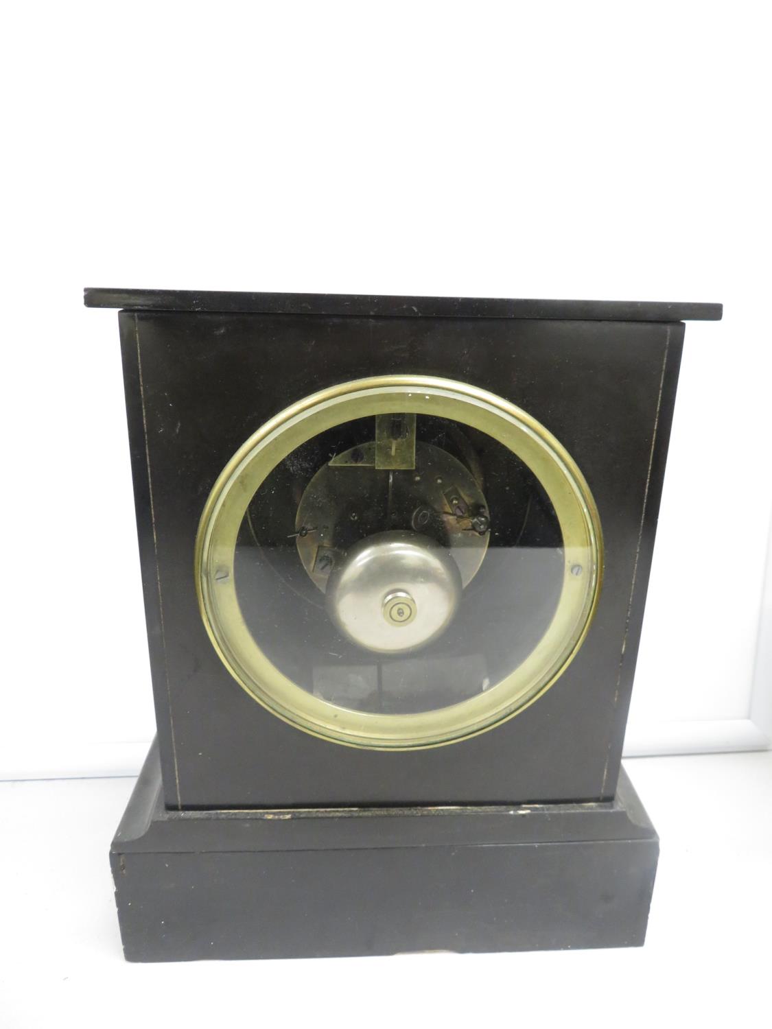 13" high 6" dial Breguet mantle clock - clock runs - Image 3 of 3