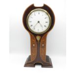 Art Deco mantle clock - does not run - fully wound with mother of pearl inlay, beautiful design