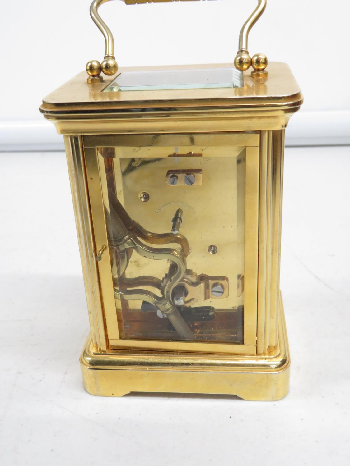 Garrard and Co carriage clock - clock working - Bild 3 aus 3