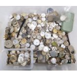 Huge collection of watch movements