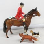 Royal Doulton Huntsman red jacket in perfect condition with fox and hound