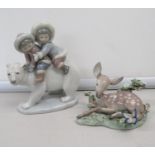 Pair of Lladro figures