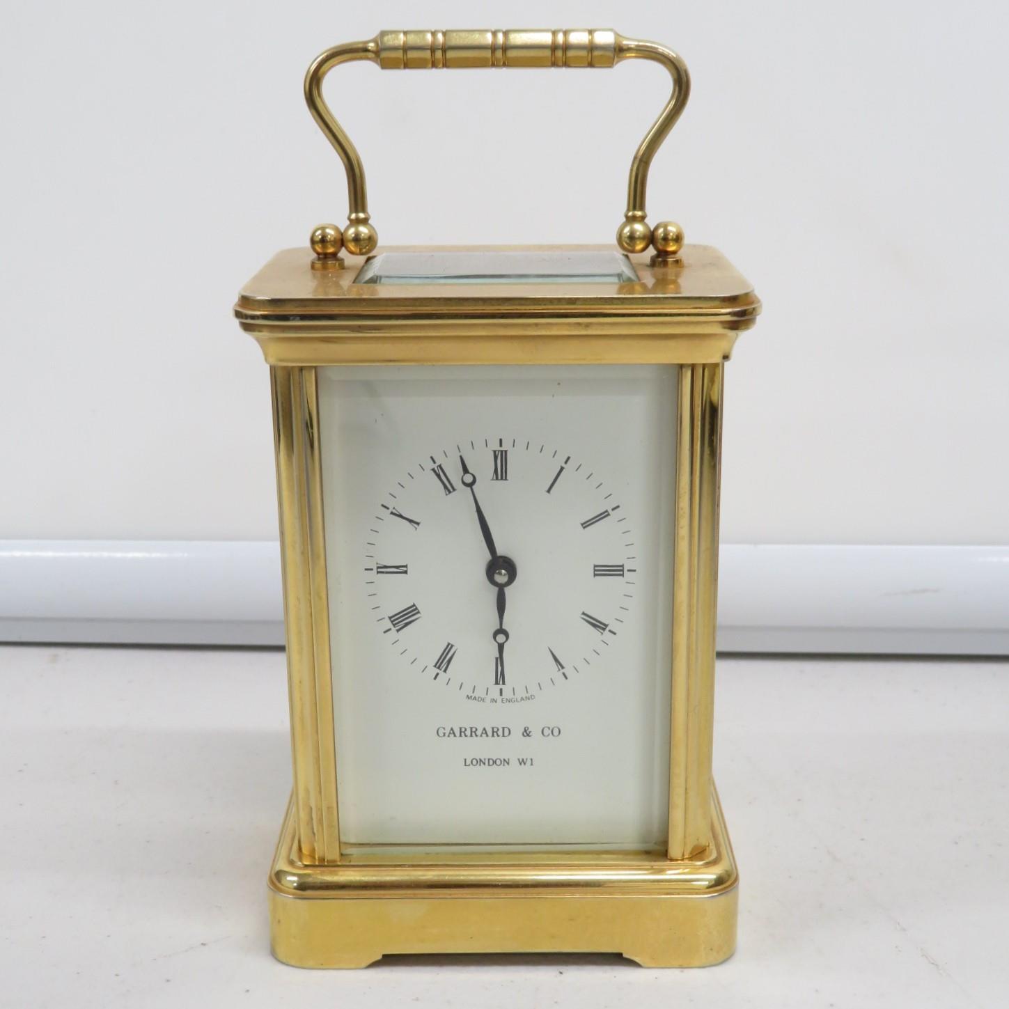 Garrard and Co carriage clock - clock working