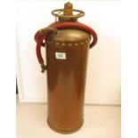 24" copper fire extinguisher with original hose