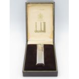 Silver Dunhill lighter boxed
